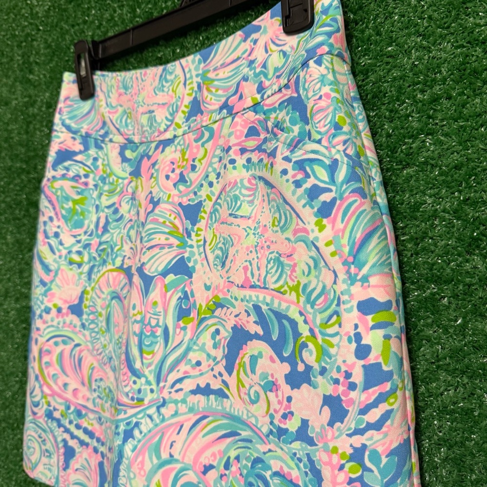 Lilly Pulitzer Jonas Skort Floral Dream Team Print Hampton Vacation Beach - Picture 2 of 10
